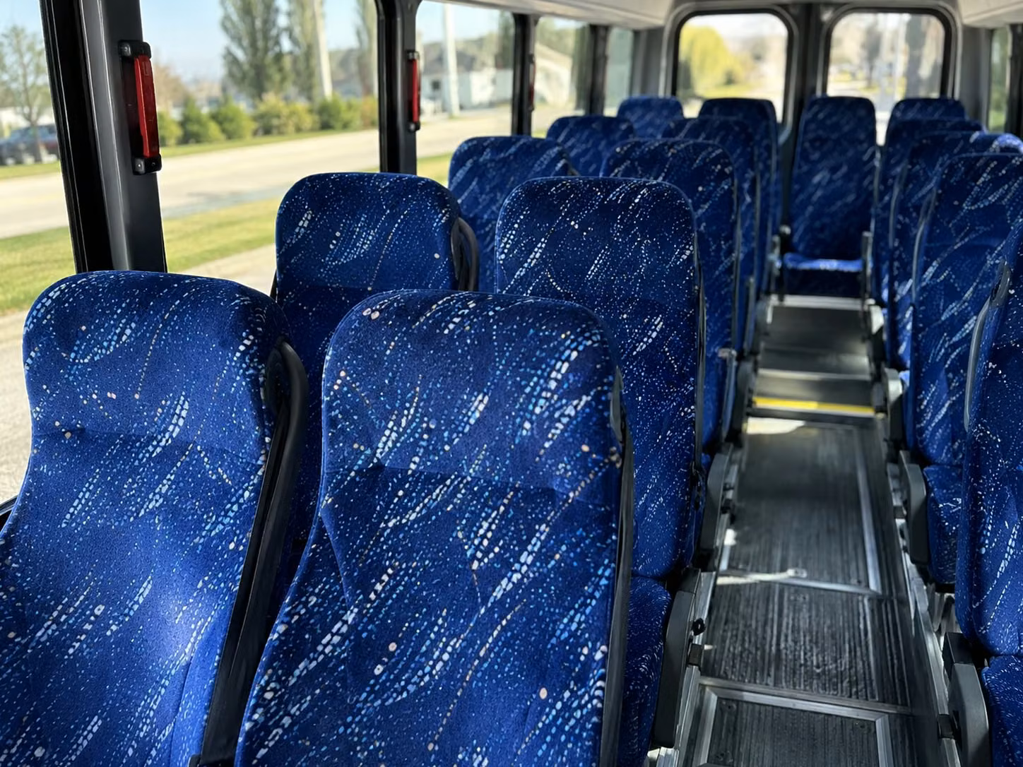 20 passenger minibus interior
